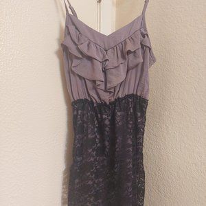 Cute black and grey formal dress